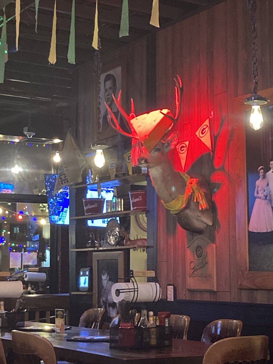 POPL SV dinner is at a Wisconsin themed bar. I can’t do this again