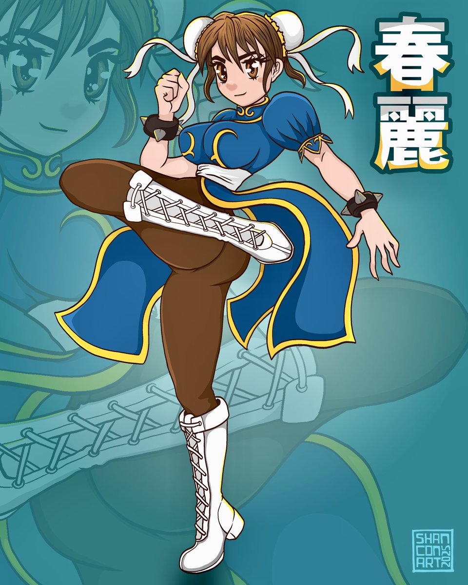 Chun-Li 🌸 Streetfighter fan art