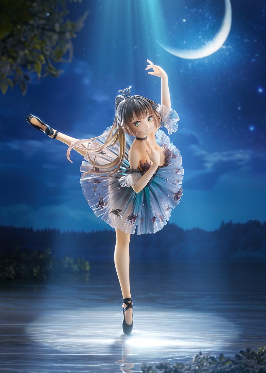 Anmi氏が描いたイラスト「黒鳥の女の子」がフィギュア化！黒鳥の女の子