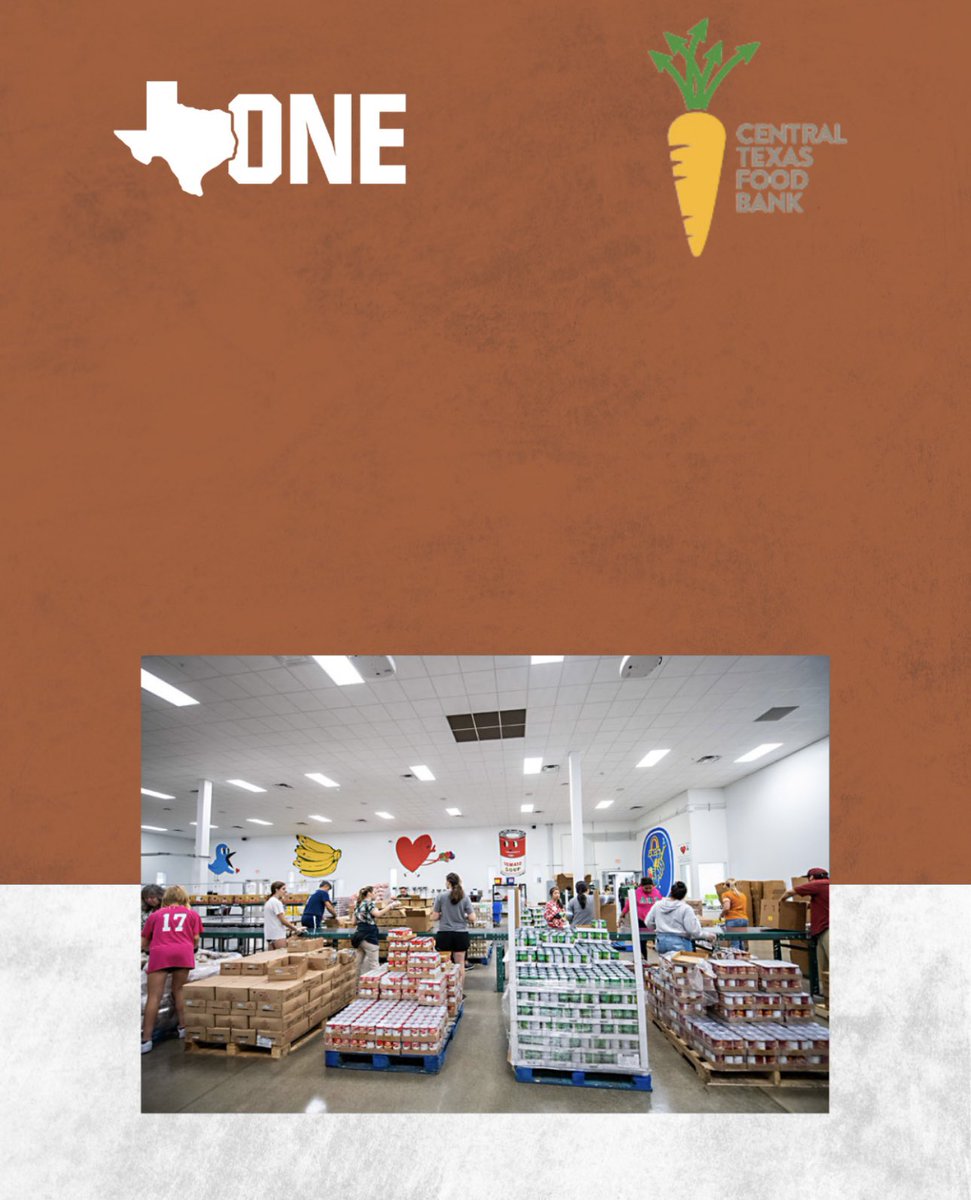 Whitney Lauenstein (@whitlauenstein) on Twitter photo The <a href="/CTXFoodBank/">CentralTexasFoodBank</a> is working to eliminate barriers to healthy food so that there's always a compassionate solution when anyone in our community is facing hunger.
To donate visit, bit.ly/3VZtbqb <a href="/TexasOneFund/">Texas One Fund</a> The <a href="/CTXFoodBank/">CentralTexasFoodBank</a> is working to eliminate barriers to healthy food so that there's always a compassionate solution when anyone in our community is facing hunger.
To donate visit, bit.ly/3VZtbqb <a href="/TexasOneFund/">Texas One Fund</a>