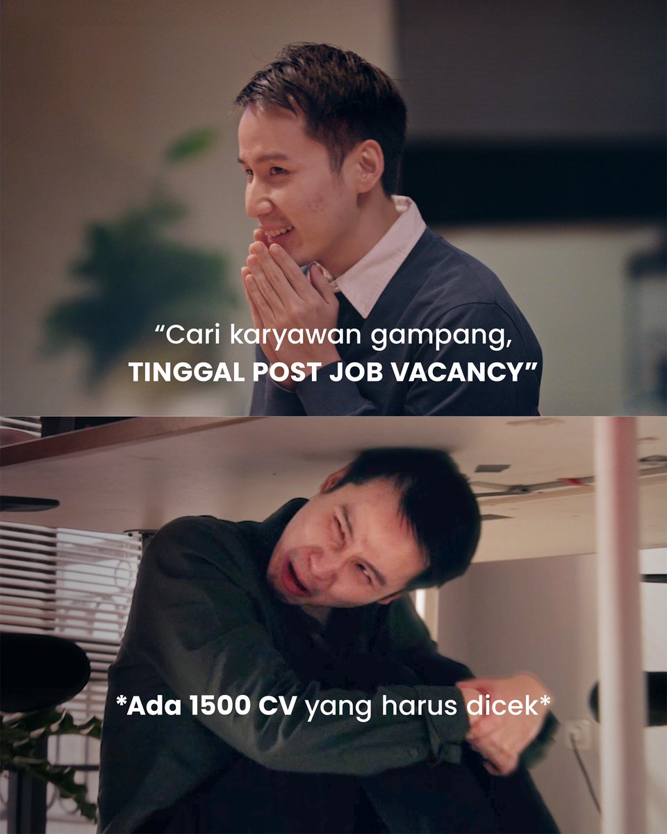 HashMicro ERP Software (@hashmicro) on Twitter photo Tim HR di kantor kamu gini juga gak? Semua dikerjain serba manual dan malah bikin perut mual ๐คข
Mau nangis di kolong meja aja daripada harus ngerjain kerjaan yang berantakan ini ๐ญ
Tonton huru-hara para karyawan yang harus menghadapi kekacauan kantor! Hanya di <a href="/HashMicro/">HashMicro ERP Software</a> ! Tim HR di kantor kamu gini juga gak? Semua dikerjain serba manual dan malah bikin perut mual ๐คข
Mau nangis di kolong meja aja daripada harus ngerjain kerjaan yang berantakan ini ๐ญ
Tonton huru-hara para karyawan yang harus menghadapi kekacauan kantor! Hanya di <a href="/HashMicro/">HashMicro ERP Software</a> !