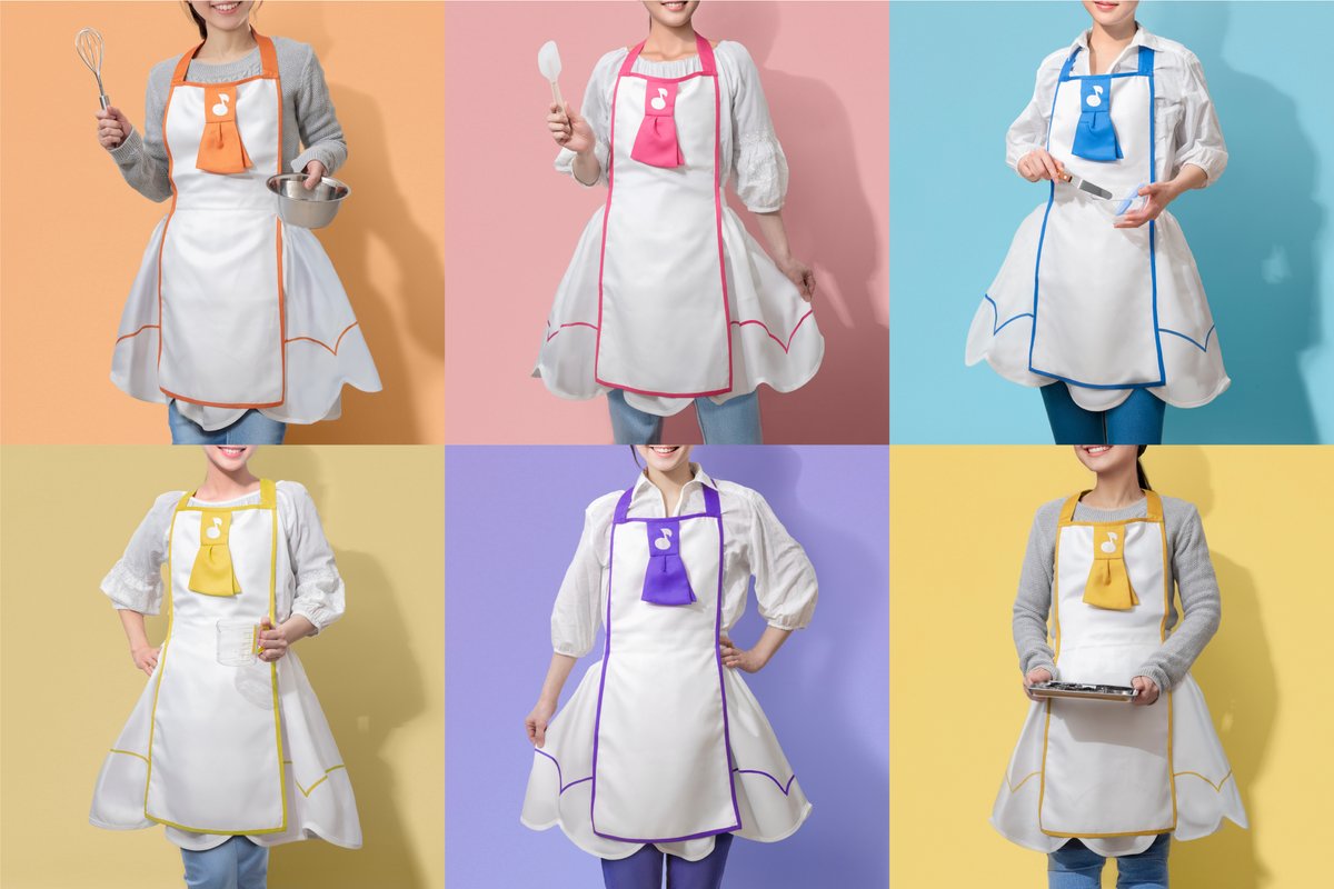 AniBirth_'s tweet photo. 【AniBirth心斎橋店】

🎵2/7（金）販売　新商品情報
#おジャ魔女どれみ よりご紹介！

パティシエ服をモチーフ���したエプロンや、まるでチョコレートのようなキーホルダーなどの新商品が多数登場💖🧡💙💜💛🤍💚 

詳細はこちら👇
https://t.co/YvLbitBdmL https://t.co/4P9EnLRqc5