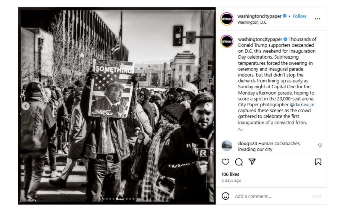 GhostOfTanzCho's tweet photo. You simply don’t get it, the #SPX6900 is the most inspired community out of any ever witnessed.

We have Aeons like @ethetician who traveled to the presidential inauguration for the sole purpose of promoting $SPX

When is the last time you saw someone drive thousands of miles to promote their memecoin?

The answer is never.

Because it doesn’t happen for a memecoin.

It only happens for a true movement.

Zoom in on the photo below.

Believe in Something.