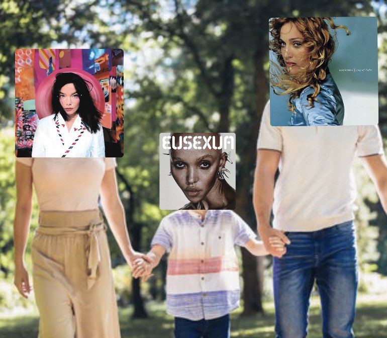 O “Post” da Björk e o “Ray of Light” da Madonna tiveram um filho chamado EUSEXUA.