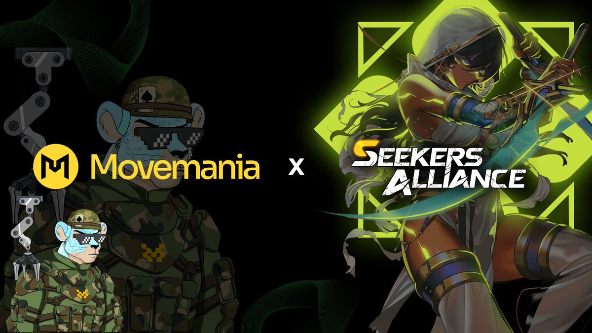 SeekersAlliance's tweet photo. 📣 Seekers Alliance X Movemania 📣
We’re excited to announce our partnership with @themovemania🔥!
#Movemania Combines fun, rewards, and blockchain innovation with transparency and security, redefining Blockchain Gaming 🔥
🔶 Testnet version: Smash-to-Earn tap-based gameplay, 188M+ transactions (65% of Movement Testnet’s total).
🔶 Mainnet version (V2): Expanded gameplay, advanced challenges, and immersive content.
🔶 Pantherians NFTs: Digital passports to the Movemania ecosystem, offering exclusive rewards, special events, and interactive features while bridging gaming and DeFi.
Join #Movemania to smash, earn, and redefine blockchain gaming!
#Movemania
#SeekersAlliance
#MovementLabs
#Gmove
