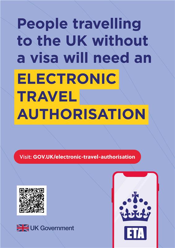 USAinUKConsular's tweet image. Planning to travel to the UK soon? Applying for an ETA is the first step for U.S. citizen travelers. Find out more at gov.uk/guidance/apply…