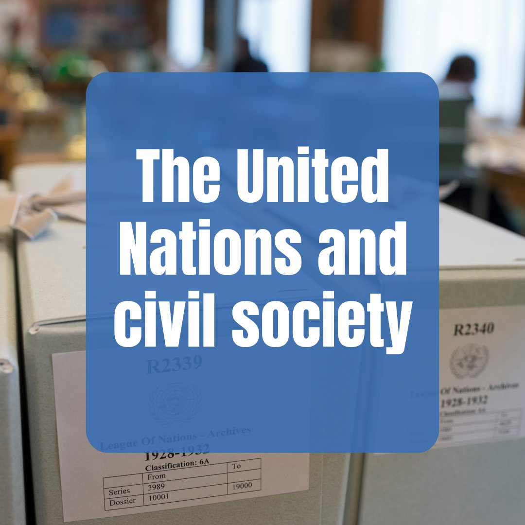 Are you interested in the history of the #NGOs at the UN?
From our archives➡️33,699 pages covering the period from 1946 to 1973 have been digitized and are available for consultation online!
Read the article from our newsletter: tinyurl.com/yx4cdw78