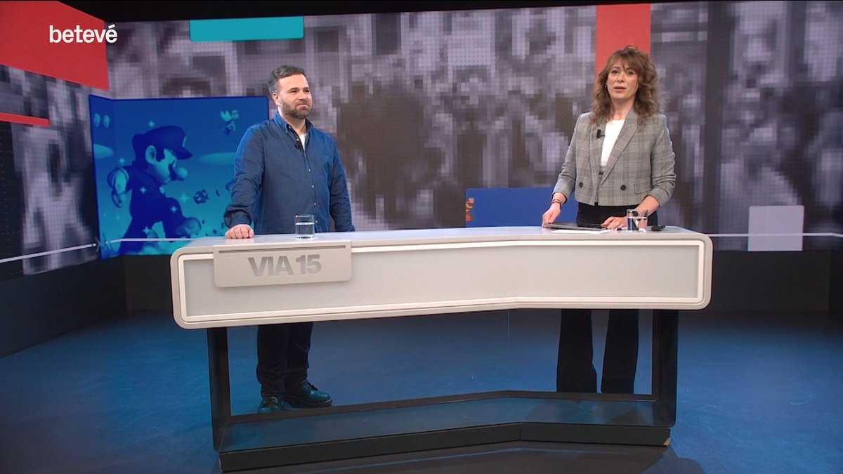 la_UPC's tweet image. 😲 Sabies que, aquest any, Pac-Man fa 45 anys? I que Super Mario Bros en farà 40? I que la PS2 en farà 25 que va sortir al mercat?
N'ha parlat Dani Hurtado @danihuto, professor de videojocs del @CITM_UPC, al programa Via 15 de @beteve (minut 31).
🔗 beteve.cat/via-15/passara…