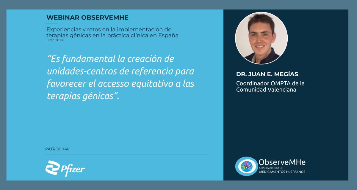 ObserveMHe's tweet photo. 🔄Revisión🔄
🖋️Apuntes #ObserveMHe🖋️
🎥 Webinar Jornada de Actualización
📚 Título: Experiencias y retos en la implementación de terapias génicas en la práctica clínica en España
👨⚕️ @juanemegias, Coordinador #OMPTA
⚗️ @pfizer_spain
#Salud #Comunicacion
📲 https://t.co/tT04srLADf https://t.co/sB3iEQrQF8