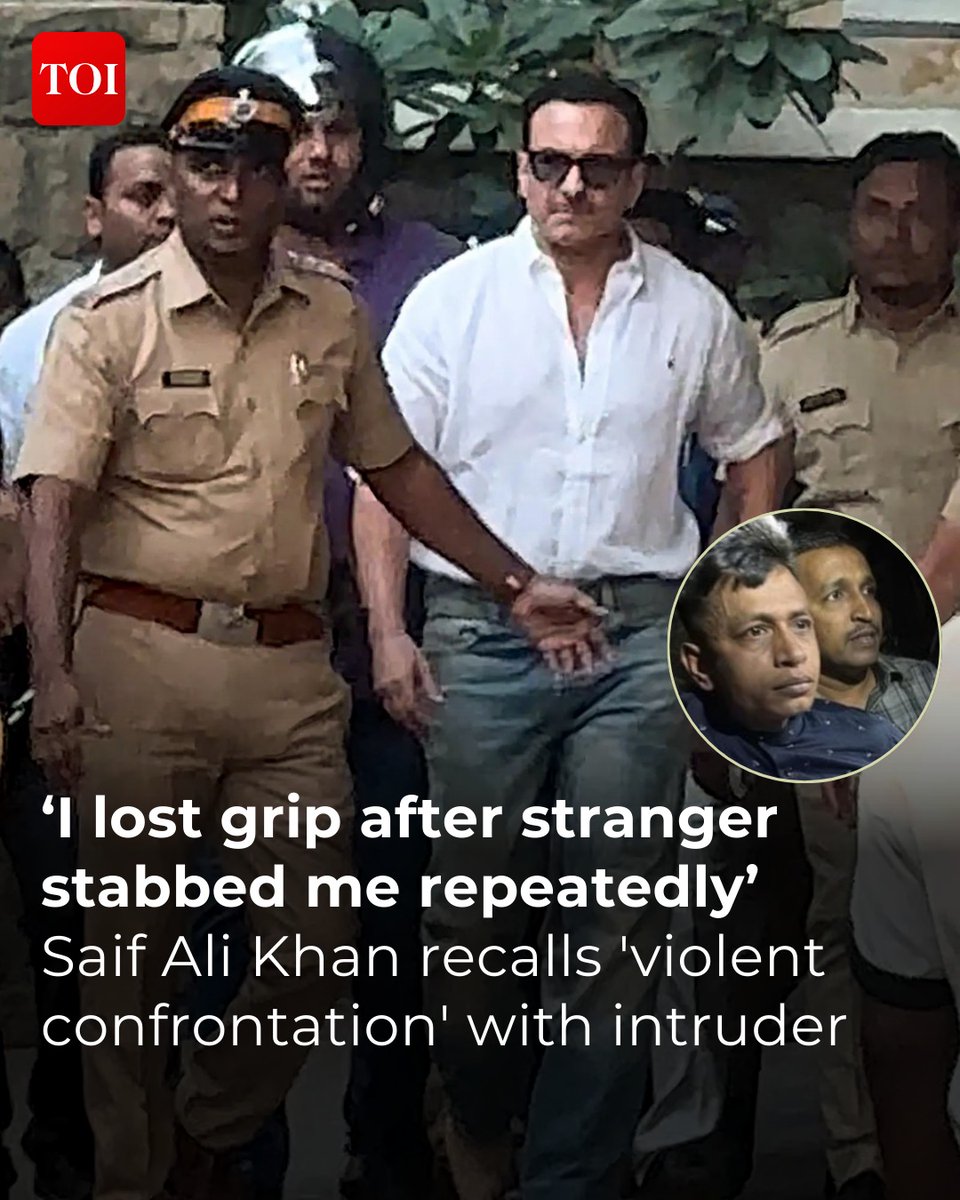 timesofindia's tweet photo. Forensic analysis confirmed #SharifulFakir's fingerprints at #SaifAliKhan's Bandra residence, where he stabbed the actor during a break-in. 

Fakir discarded tools and a broken knife near Bandra Talao.

Read https://t.co/8JVJLSU1sY https://t.co/v6CCgEWaac
