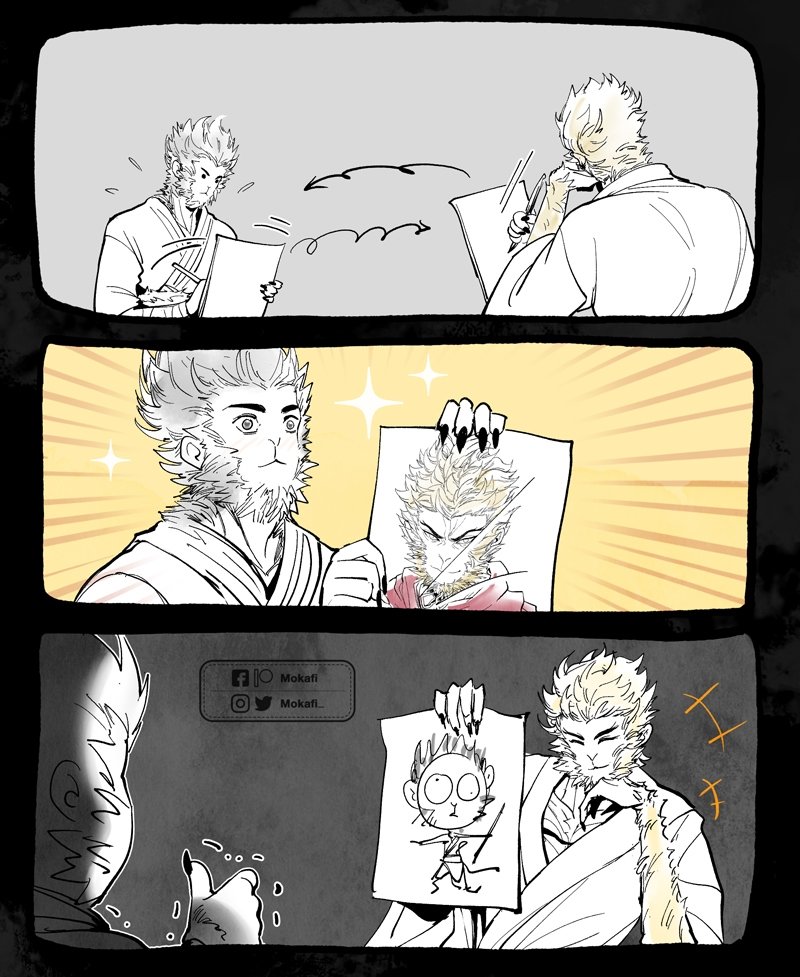 🐵🖌️🐵
#BlackMythWukong #Wukong #SunWukong #DestinedOne