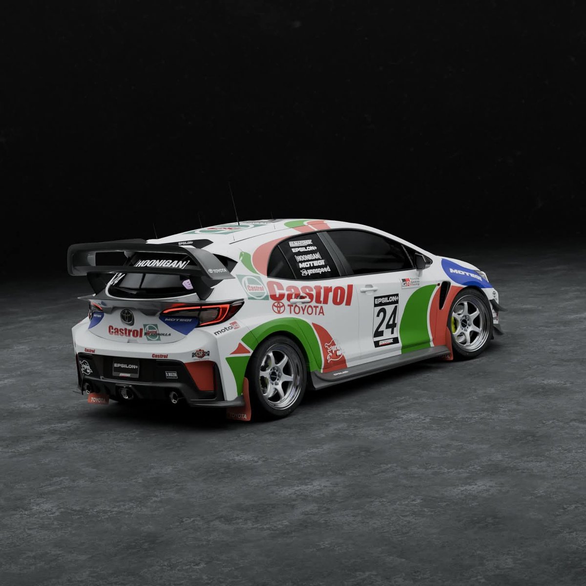 bjhan13's tweet photo. GR カローラ用 V2 リップ キット: V1 キットと @epsilon_motorsports の取り組みから学んだ教訓を生かし、あらゆる面で改善しました。
•
デザインは変更される可能性があり、まだ確定していません 🤫
•
#epsilonaero #GRcorolla #lipkit https://t.co/lvEojhRjtD
