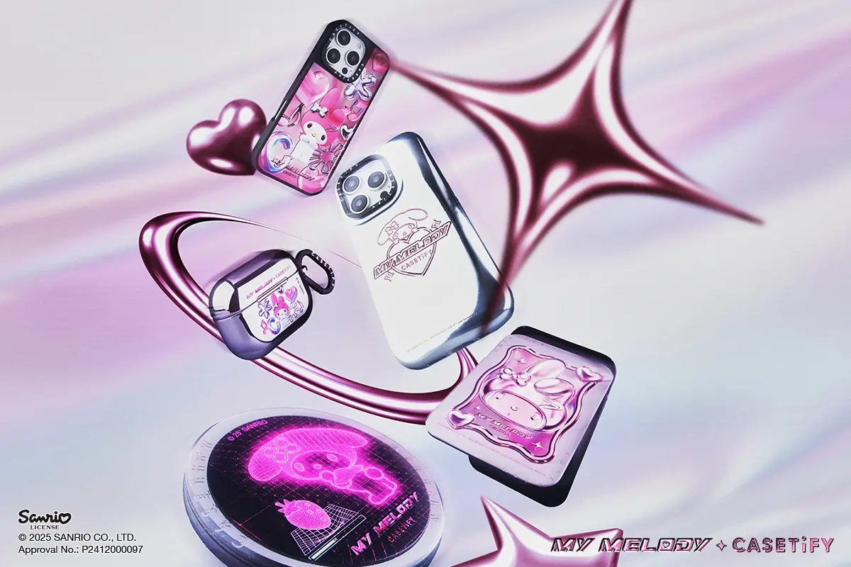 マイメロ♡ CASETiFYで一般発売開始！ 「マイメロディ | CASETiFY」コレクション