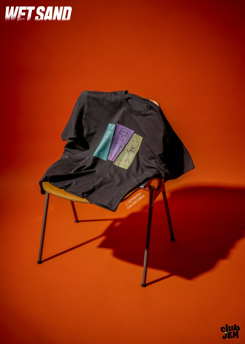 Club_JEM's tweet photo. 🔥 Wet Sand 🔥
Make room for them in your closet🛋️
✨ Wet Sand: Shadows & Light T-Shirt
▶️https://t.co/ikLjNnF1kq
#Tappytoon #ClubJEM #TappytoonMerch #wetsand #doyak #Do7 https://t.co/2dq2ZYTBmA