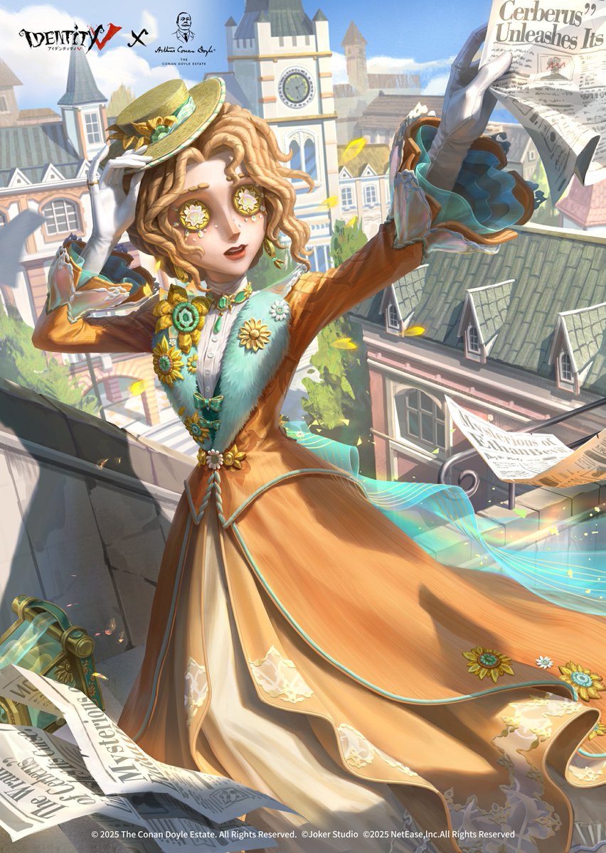 第五人格× #コナン・ドイル財団 コラボ ～記者衣装パック～ 「これほど