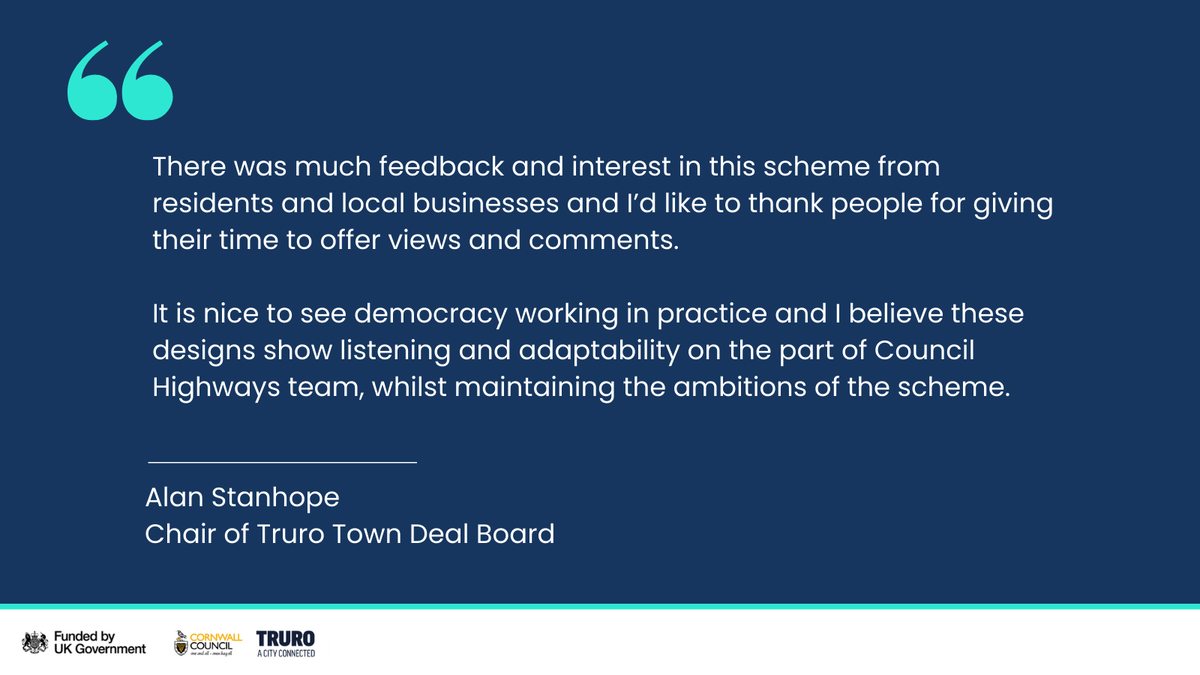 Your input has been crucial, and we're grateful for the time you've taken to offer your views and comments.  
Let's keep working together to make our community even better. 🙌

Find out more here 👇trurotownfund.com/2025/01/23/wor…

#TruroTownDeal #TownsFund #TruroCornwall