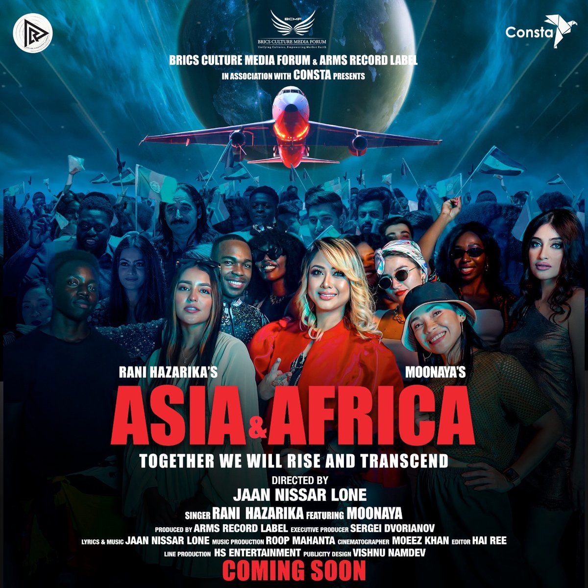 ZackFit's tweet image. Asia Africa – Together We’ll Rise and Transcend”  A powerful musical collaboration celebrating the unity of two vibrant continents! Featuring the soulful voice of *Rani Hazarika* , the electrifying rap of *#Moonaya * &amp;amp; the great choirs of *Eved* #viral

youtu.be/6U_jRnMAgwk?si…