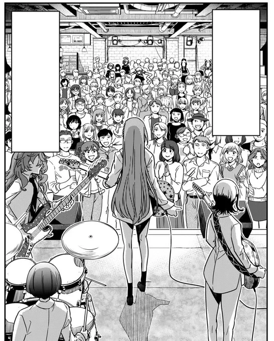 今日はヤンアニ発売日‼️
#ロックは淑女の嗜みでして
47話掲載中! 
サーキットフェス当日、新たな因縁が多数生まれた #ロックレディ!
対抗するライブハウスに集まる客…そして始まるボムガールズの「本音」のライブ!歩の想いが「大爆発」する…!
りりさはどう受け止めるのか?
是非見届けて下さい! 