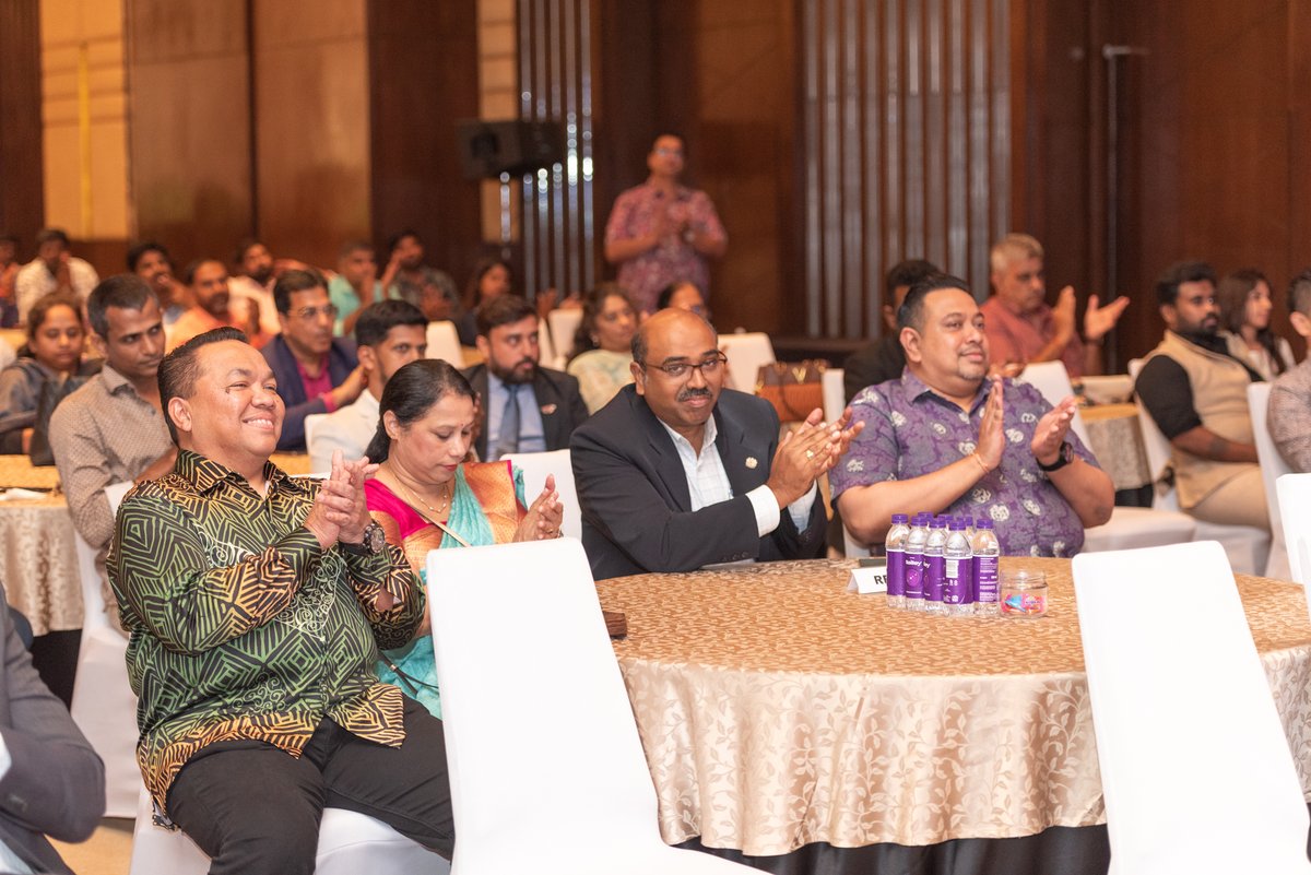 PCEB_MY's tweet photo. The Penang Roadshow to India 2025 in Chennai was a resounding success, with an engaging networking session. The event fostered meaningful connections between Indian industry players and Penang’s representatives, paving the way for future collaborations.
#PCEB #PRTI2025 https://t.co/V5O1UHbkMN