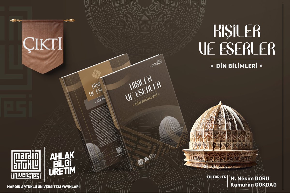 mardinartuklu's tweet photo. 📚 Mardin Artuklu Üniversitesi Yayınları yeni eserleriyle karşınızda!
🎉 Kişiler ve Eserler serisi çıktı!

🌟 4 ciltlik bu eşsiz seri:
🔹 Dil Bilimleri
🔹 Din Bilimleri
🔹 Düşünce Bilimleri I
🔹 Düşünce Bilimleri II - Felsefe

Editörler: M. Nesim DORU - Kamuran GÖKDAĞ

🌍 Din,Dil ve Düşünce Bilimleri izini sürmek isteyen herkes için...

@erolozvar
@ibrahimozcosar
@ArtukluEdbFklts
@MAUYayinlari
@kamurangokdag
@nesimdoru

#MardinArtukluÜniversitesi #Kişiler #Eserler #Din #Dil #DüşünceBilimleri #Felsefe #Edebiyat #Tarih #Kültür