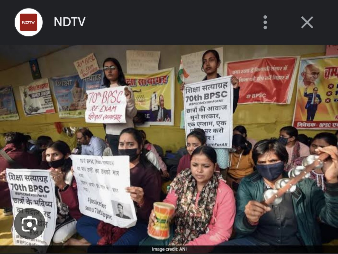 KushChat16's tweet photo. 'Injustice Anywhere is Threat to Justice Everywhere'

Even though I was in safe zone and cleared exam,still in the broader interest of justice,truth and future of our country, I Support the Demand for #bpscreexam 
@NitishKumar @patnahighcourt @ABPNews @aajtak @ANI @narendramodi https://t.co/TUM67fE764