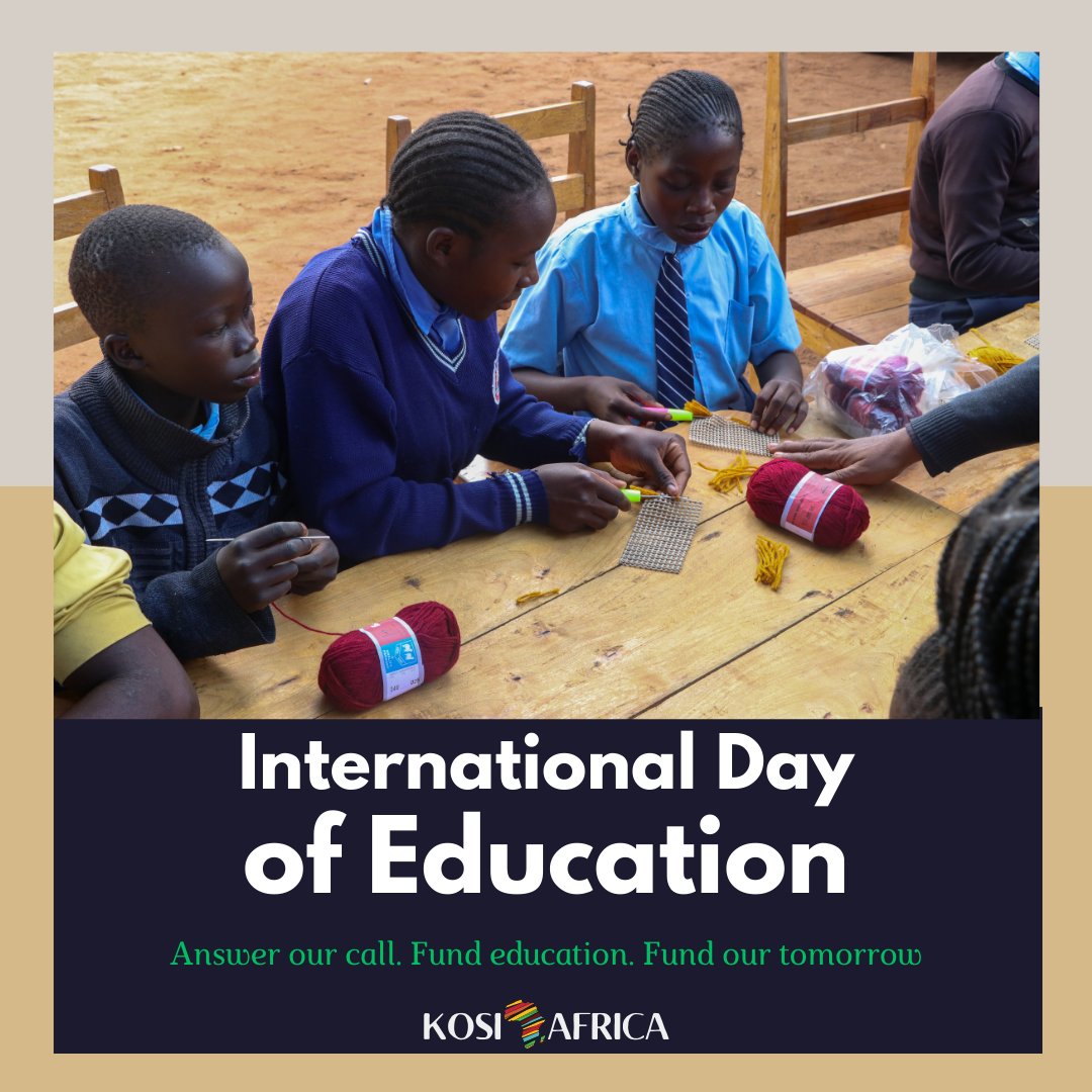 📷📷 𝐇𝐚𝐩𝐩𝐲 𝐈𝐧𝐭𝐞𝐫𝐧𝐚𝐭𝐢𝐨𝐧𝐚𝐥 𝐄𝐝𝐮𝐜𝐚𝐭𝐢𝐨𝐧 𝐃𝐚𝐲! 📷
Today, we celebrate the power of education to transform lives, uplift communities, and shape a brighter tomorrow. 
𝐀𝐧𝐬𝐰𝐞𝐫 𝐨𝐮𝐫 𝐜𝐚𝐥𝐥. 𝐅𝐮𝐧𝐝 𝐞𝐝𝐮𝐜𝐚𝐭𝐢𝐨𝐧. 𝐅𝐮𝐧𝐝 𝐨𝐮𝐫 𝐭𝐨𝐦𝐨𝐫𝐫𝐨𝐰.