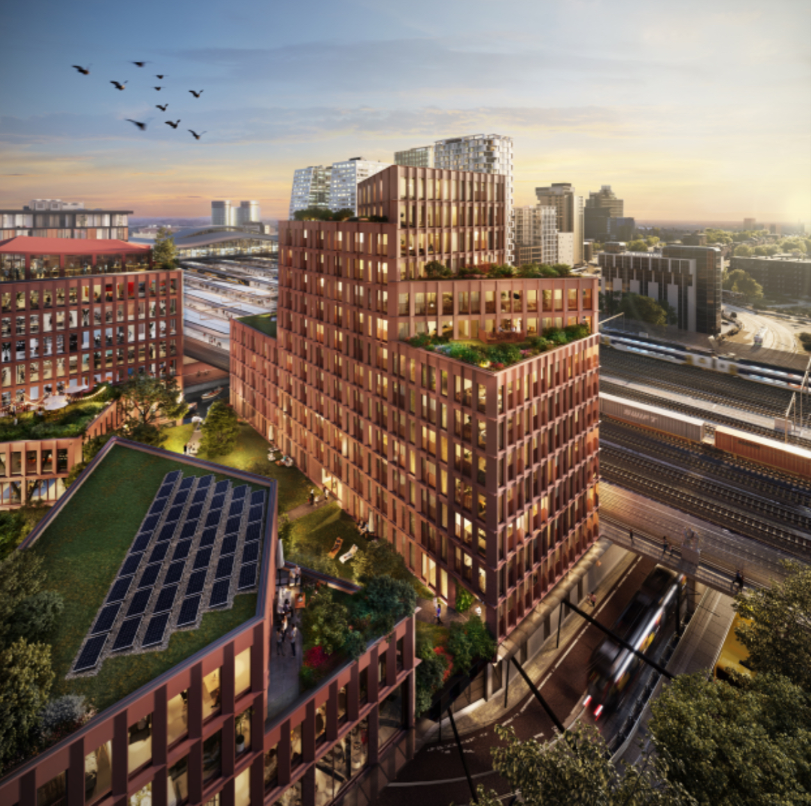 Met een prachtige lichtshow was gisteravond het officiële startbouwmoment voor Smakkelaarsveld. "Elke sociale huurwoning die erbij komt is goed nieuws voor de woningzoekenden, en daar zijn er veel van", zegt Walter Freeman van de <a href="/Woonbond/">Woonbond</a> en het platform Woonzoekers.nu