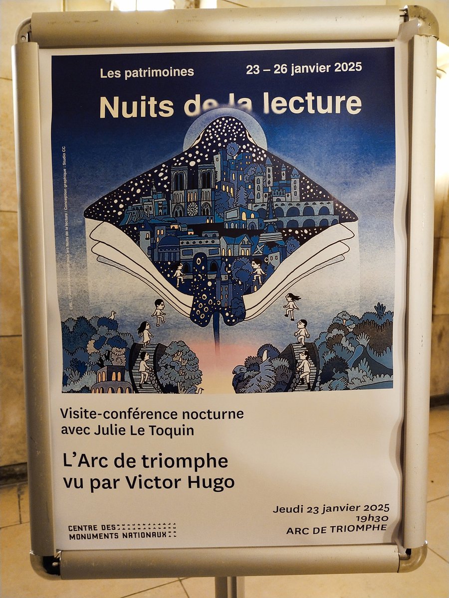 JulieLeToquin's tweet photo. Hier visite théâtralisée et chantée à l'Arc de Triomphe dédiée à Victor Hugo. Une trentaine de visiteurs. Nous nous sommes régalés !
#cmn #arcdetriomphe #victorhugo #visiteguidee https://t.co/rmDZe2YirV