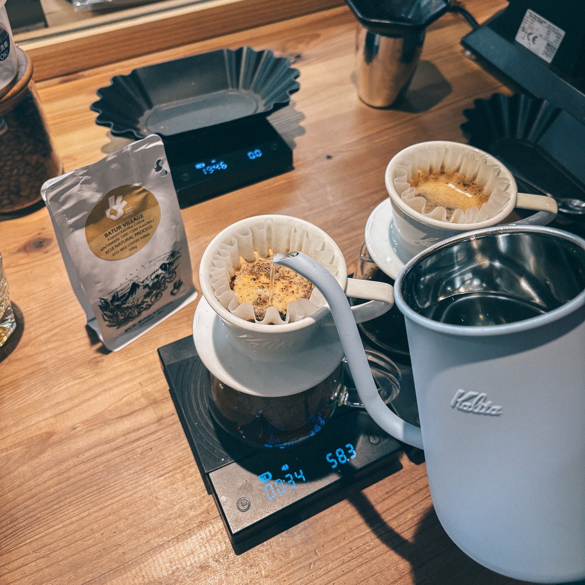 バリから届いたテスト精製の麹を使った発酵の豆。今回はかなりうまくいった気がするぞ、、、！