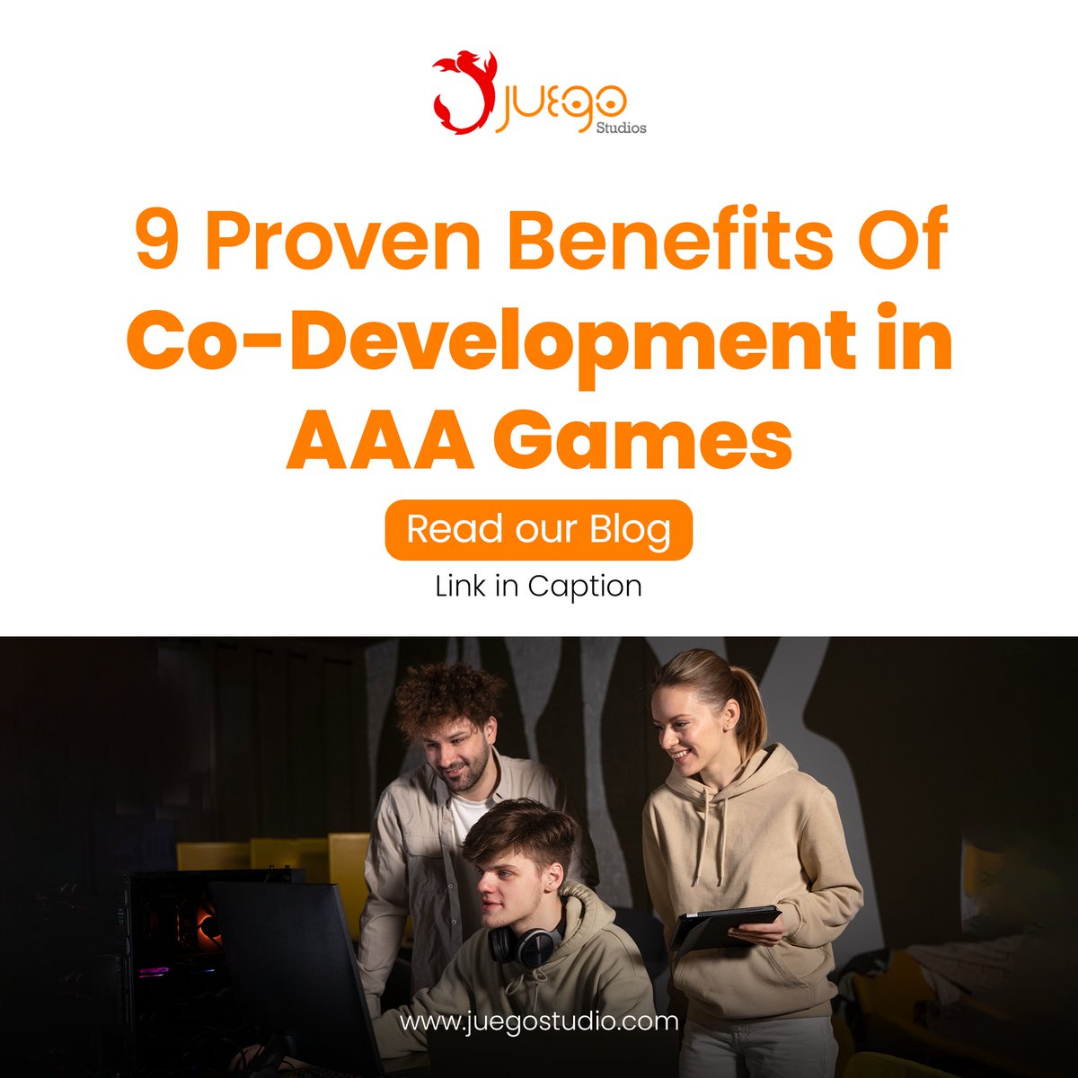 🌟 Co-development is revolutionizing AAA game production! From resource sharing to risk mitigation, explore the 9 key benefits in our latest blog. 🚀
 
Read the blog to discover how it can elevate your next project! 🔥zurl.co/OLM6S