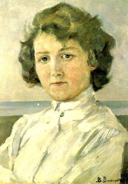 viktorvasnetsov's tweet image. Portrait of Zinaida Median