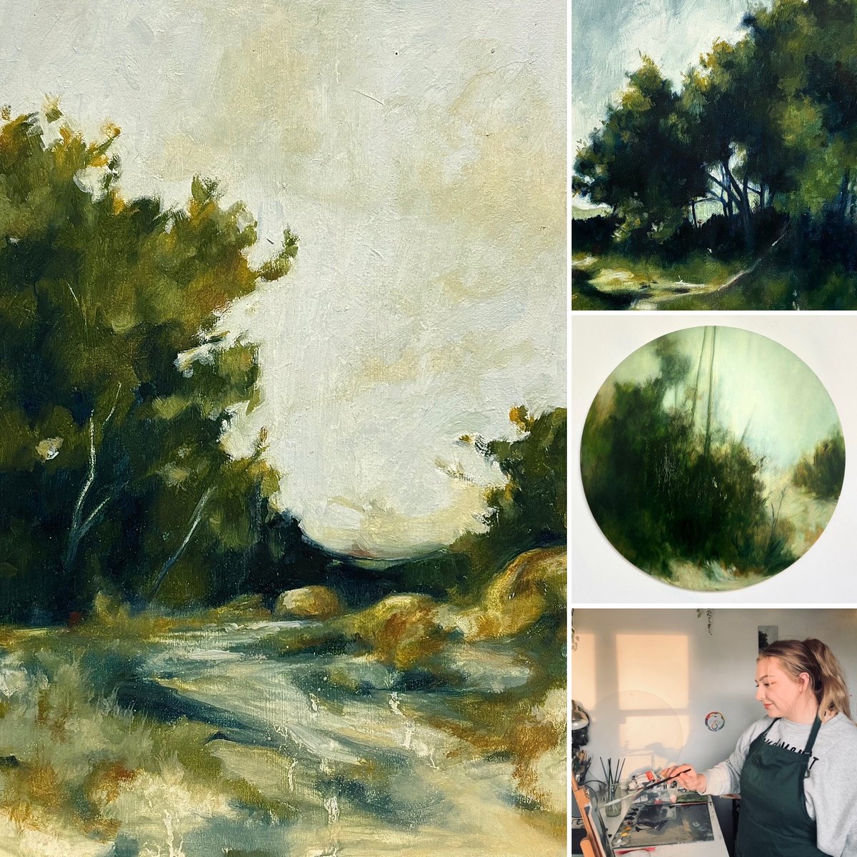 Tathagallery's tweet photo. Millie Farmer is an abstract landscape artist based in Aberdeenshire

"My work is heavily influenced by the Impressionist movement, specifically their use of colour and light in capturing the essence of a place."

See Millie's works now in our current show, The Graduates 2025 https://t.co/X58uHJFvYP