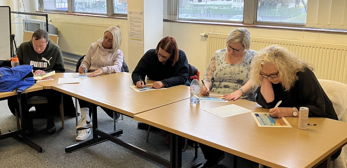 Ross Darbyshire (@rdarbyshiregmmh) on Twitter photo Practically Volunteering at Humphrey House. The Achieve training course for people with or without lived experience of substance use, services and/or recovery, that are interest in volunteering. If would like more information, email ross.darbyshire@gmmh.nhs.uk
Session 1. Practically Volunteering at Humphrey House. The Achieve training course for people with or without lived experience of substance use, services and/or recovery, that are interest in volunteering. If would like more information, email ross.darbyshire@gmmh.nhs.uk
Session 1.