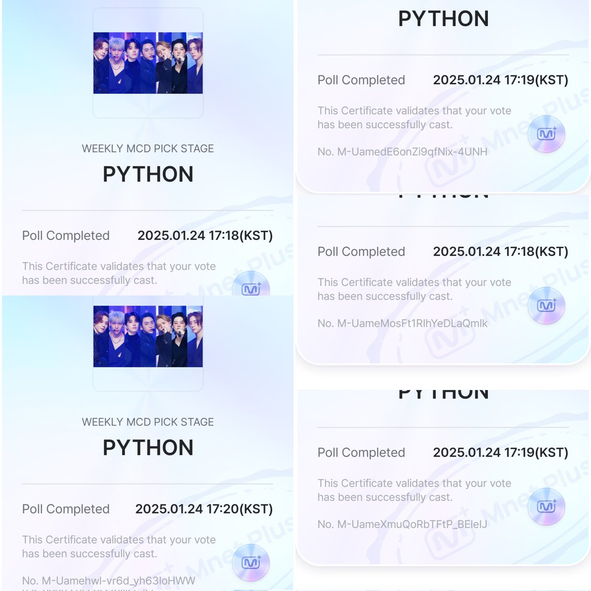 defszone's tweet photo. ✅️VOTEN POR G7 EN MNET+
‼️No les gasta mplepoints‼️
✨️Son 5 votos gratis por cuenta (y me parece que por dispositivo)

1)Entran a la app+ click en MCOUNTDOWN 
2)Bajamos hasta donde dice VOTE
3)Seleccionamos a G7 +Submit VOTE
4)Verificación de humano
5) Repetir otras 4 veces https://t.co/YcZlJoWWgr