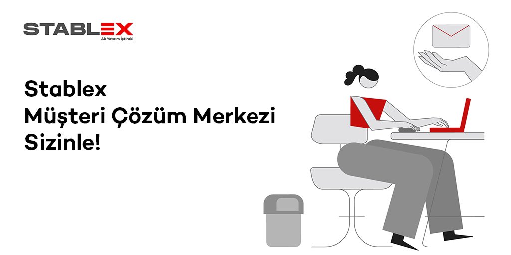 Stablex_destek's tweet photo. Stablex Müşteri Çözüm Merkezi sizinle!
Tüm soru, görüş ve önerileriniz için destek@stablex.com.tr ‘den bize ulaşabilir ya da https://t.co/drQjmxOCYf alan��ndan bizimle iletişime geçebilirsiniz.

#Stablex #MüşteriÇözümMerkezi https://t.co/ImVA7FLl6W