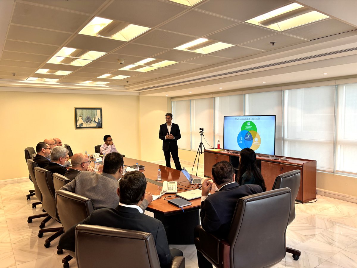 albuhairauae's tweet photo. 🌍✨ Sustainability Awareness Workshop ✨🌍
We had an incredible workshop facilitated by our consultant, D1 Percent, focusing on sustainability and its importance! 💡🌱
#SustainabilityMatters #ESGGoals #SustainableFuture #InteractiveWorkshop 🌱🌟 https://t.co/6Cg9rYGDin