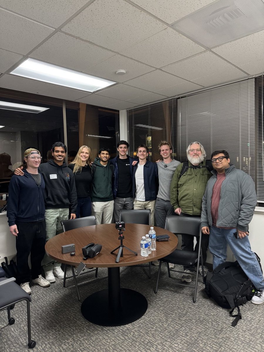 Thank you to Shashank and Mark for hosting us at their South Bay Gen AI meetup today! We had an incredible turnout and got some amazing feedback demoing Dobby (a lot of laughs).

Big shoutout to our AI team (<a href="/crestonbrooks/">Creston Brooks</a>, @ee_mc3, <a href="/cvongerlach/">Chiara von Gerlach</a>) for running an awesome