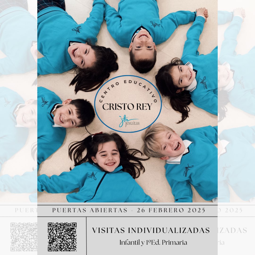 cristoreyva's tweet photo. 🏫 ¿Quieres conocer mi cole?

➡️ Toda la información en el QR de la imagen ⬅️
 
¡Solicita tu visita personal! 

☎️ 983-33-28-11
📧 direccionprimaria@cristoreyva.com https://t.co/tqWYTsRGmH