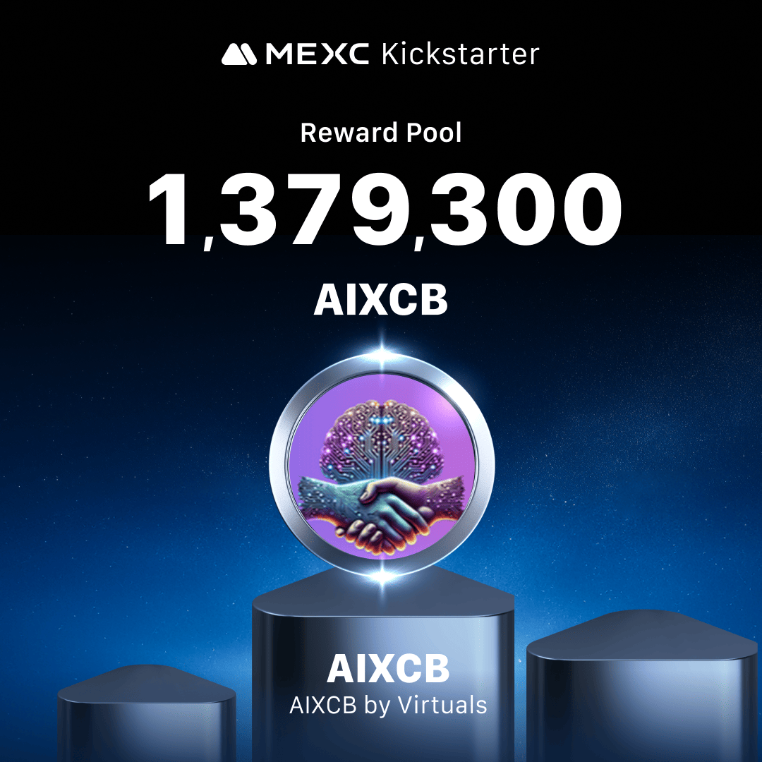 🚀 Big news! <a href="/aixCB_Vc/">aixcb</a>, the AI Agent venture capital powered by the community, is coming to <a href="/MEXC_Official/">MEXC</a> #MEXCKickstarter! 🔥

💥 Vote with $MX and unlock MASSIVE airdrops — the more you vote, the bigger the rewards!
📈 $AIXCB/USDT Trading kicks off: Jan 24, 2025, 13:00 (UTC)