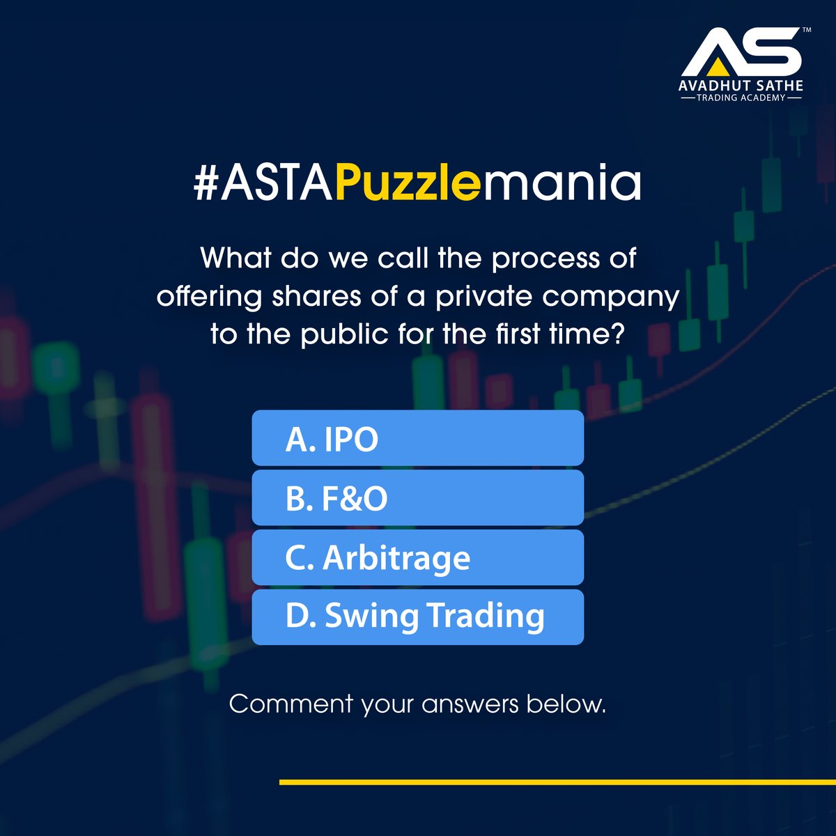 AvadhutsatheTA's tweet photo. Let’s see if you can get this one! Comment your answers Below!
#AvaduthSathe #ASTA #StockMarket #ShareMarket #Share #Market #ShareMarket #AstaPuzzleMania https://t.co/EAa4yzTbNm