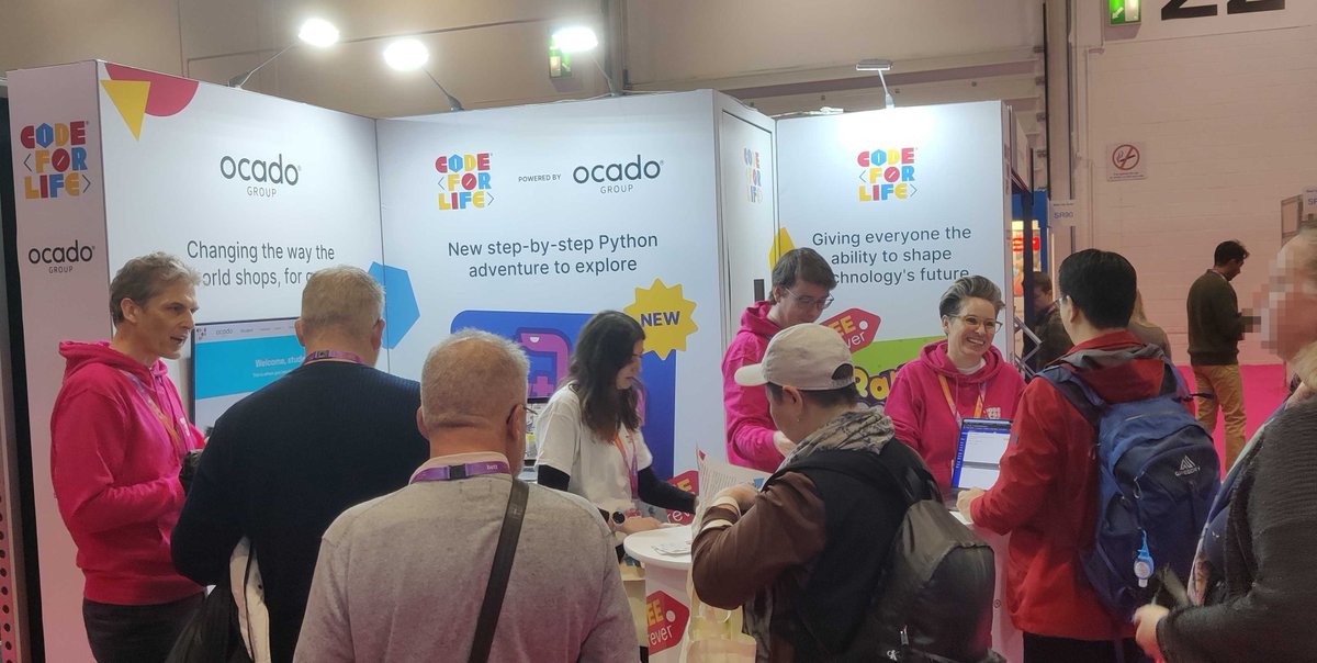 codeforlifeuk's tweet image. #teachersofx , don’t miss out! We’re at Bett Show 2025, stand SR80, ready to show you how our FREE coding tools can transform your classroom. 💡
Explore the powerful new Python Den, meet our tech team, and discover how easy it is to get started.
🌟