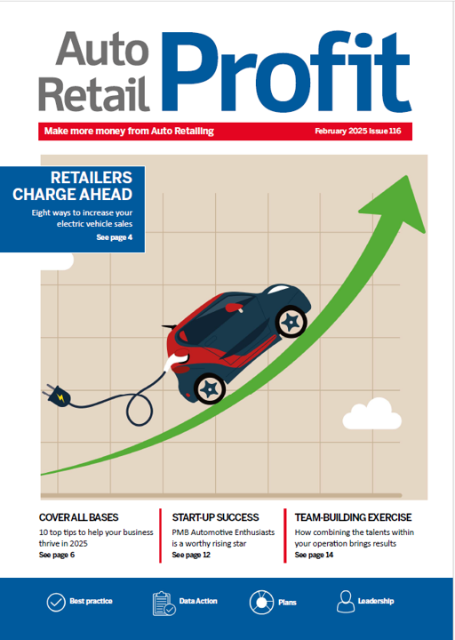 AutoRetail's tweet image. The February 2025 issue of the award-winning Auto Retail Profit is out now and it’s packed full of practical advice and useful features to help your business. #ARProfit