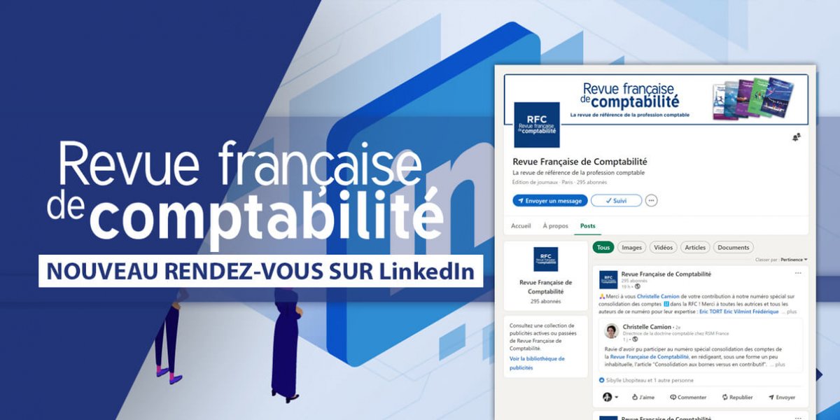 Apar_SAS's tweet image. 👏 [Annonce] Nouveau rendez-vous pour la profession comptable : la #RevueFrançaisedeComptabilité est désormais sur LinkedIn.

🔎 On vous en dit plus sur le #BlogAPAR ➡️ s.mtrbio.com/olrlhbfhoj 

@CSOEC