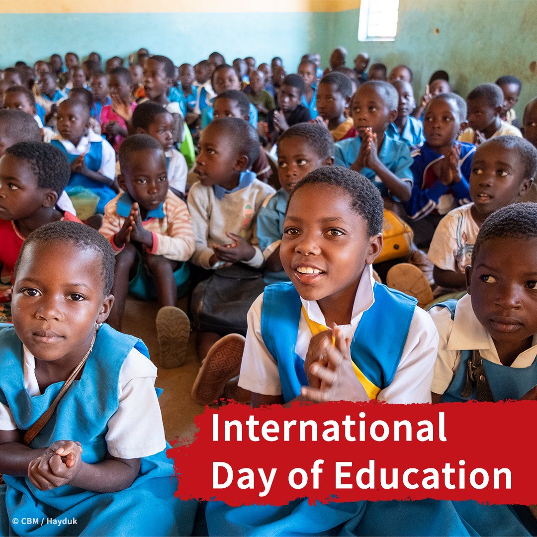 🌍 Bildung, die alle stärkt! #InklusiveBildung öffnet #Bildungsperspektiven, fördert #Vielfalt &amp; #Chancengleichheit – für Lernende mit und ohne Behinderungen gleichermaßen. Auf dem Weg zum #GDS2025: Lasst uns handeln, damit niemand zurückbleibt! 🚀✏️ #InternationalEducationDay