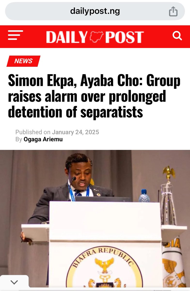 ngoziora's tweet photo. Breaking:

Global Outrage as Finland Colludes with Nigeria government to break EU citizen saving the lives of his people from reintegrated terrorists

https://t.co/thzfHhc0w3

@UN @realDonaldTrump @realTrumpNewsX @MELANIATRUMP @POTUS46Archive @alexstubb @_AfricanUnion @Europarl_EN @EU_Commission @officialABAT @DefenceInfoNG @simon_ekpa @ChoAyaba @cnnbrk @BBCWorld @FoxNews @cnni @amnesty @amnestyusa @MarkRubin9 @UNHumanRights @hrw @SenRemiTinubu @MichelleObama @DCHWPL @HURIWA_NIGERIA