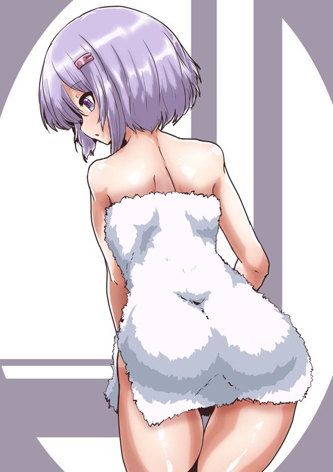 今日の日課はバスタオルゆかり雫さんです 