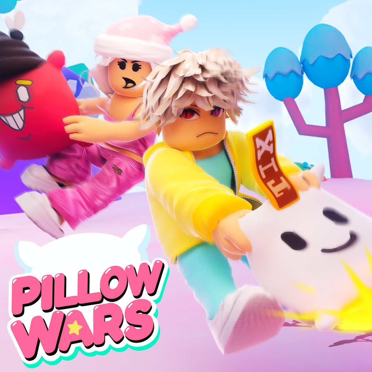blackpir8studio's tweet photo. 🚨 PILLOW WARS IS LIVE 🚨

MVP is now available on Roblox 

🎮 Jump in: https://t.co/i38Zvu8lC9
👥 Join community: https://t.co/xhKHEgnAfv
🏆 Rise to the top

Let the pillow fights begin!

#PillowWars #RobloxGame https://t.co/sdLO0U35tC