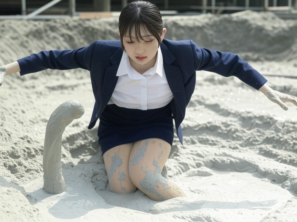 mud_mud_max's tweet photo. 突然生えてきた泥の棒に興味津々 https://t.co/nfTqmBuSaI