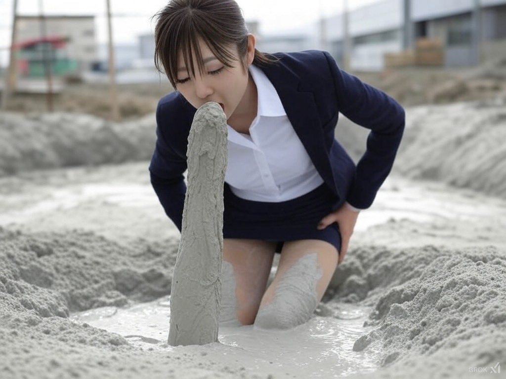 mud_mud_max's tweet photo. 突然生えてきた泥の棒に興味津々 https://t.co/nfTqmBuSaI