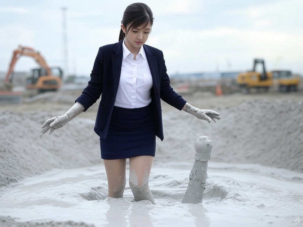 mud_mud_max's tweet photo. 突然生えてきた泥の棒に興味津々 https://t.co/nfTqmBuSaI